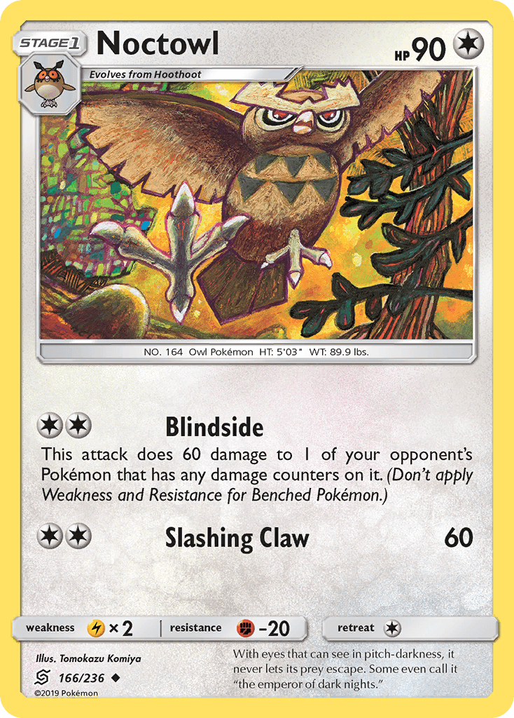 Noctowl z edície Unified Minds, karta č.166