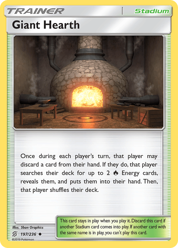 Giant Hearth z edície Unified Minds, karta č.197
