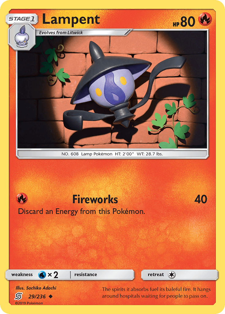 Lampent z edície Unified Minds, karta č.29