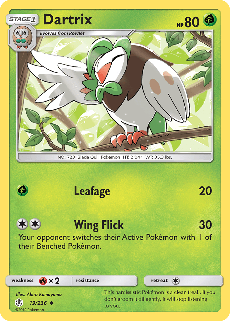 Dartrix z edície Cosmic Eclipse, karta č.19