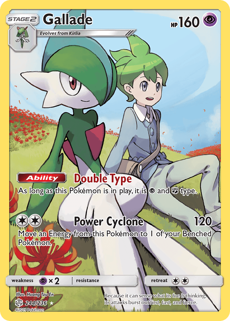 Gallade z edície Cosmic Eclipse, karta č.244