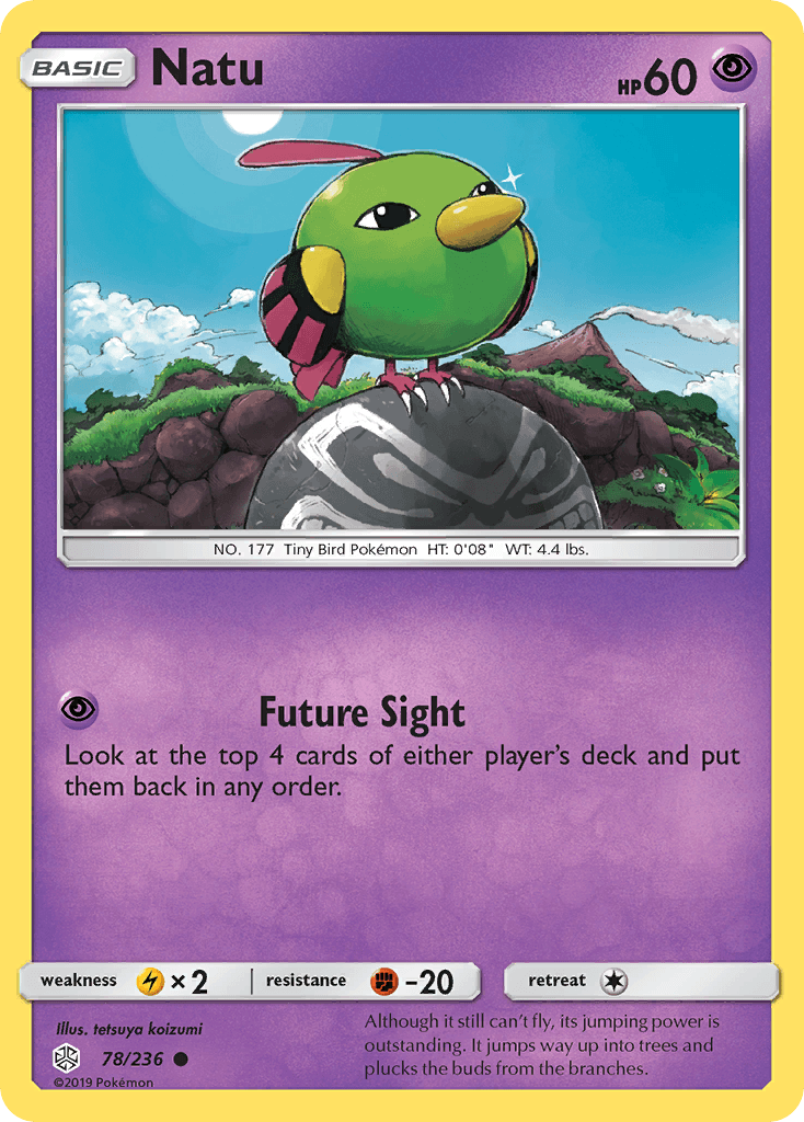 Natu z edície Cosmic Eclipse, karta č.78