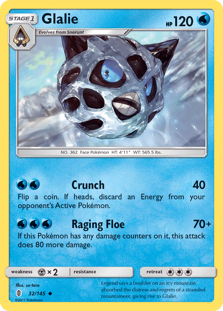 Glalie z edície Guardians Rising, karta č.32