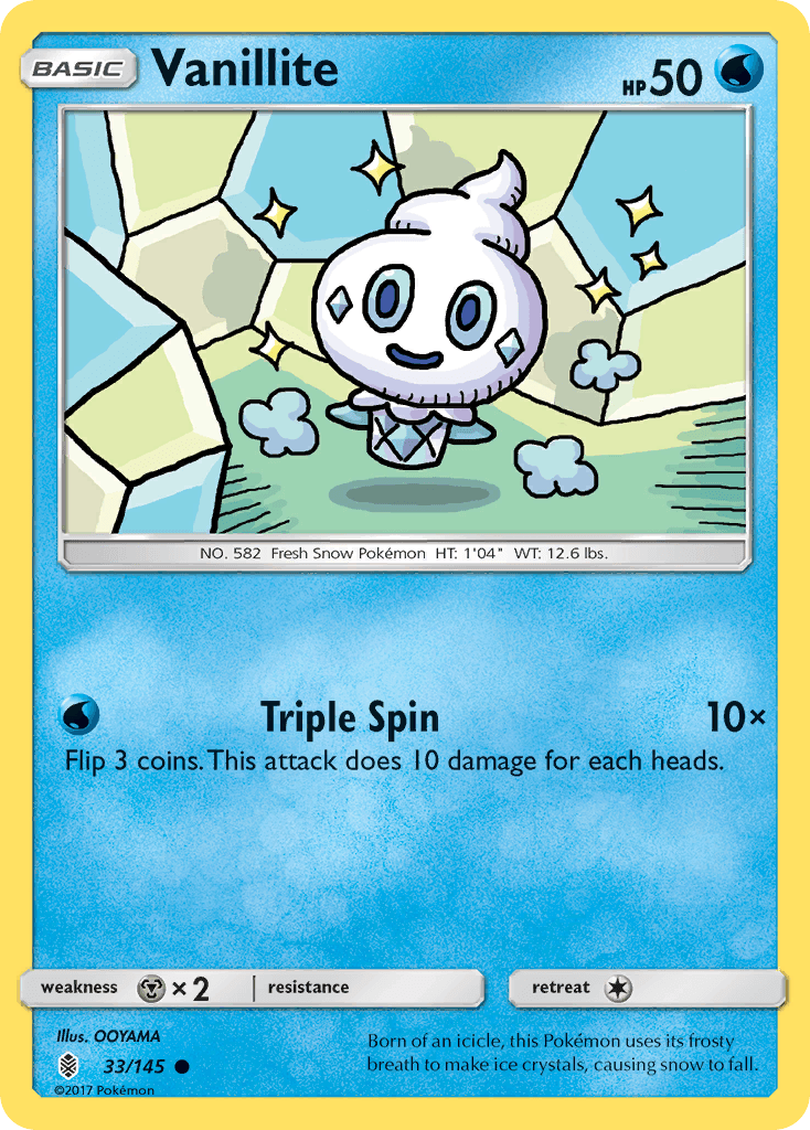 Vanillite z edície Guardians Rising, karta č.33