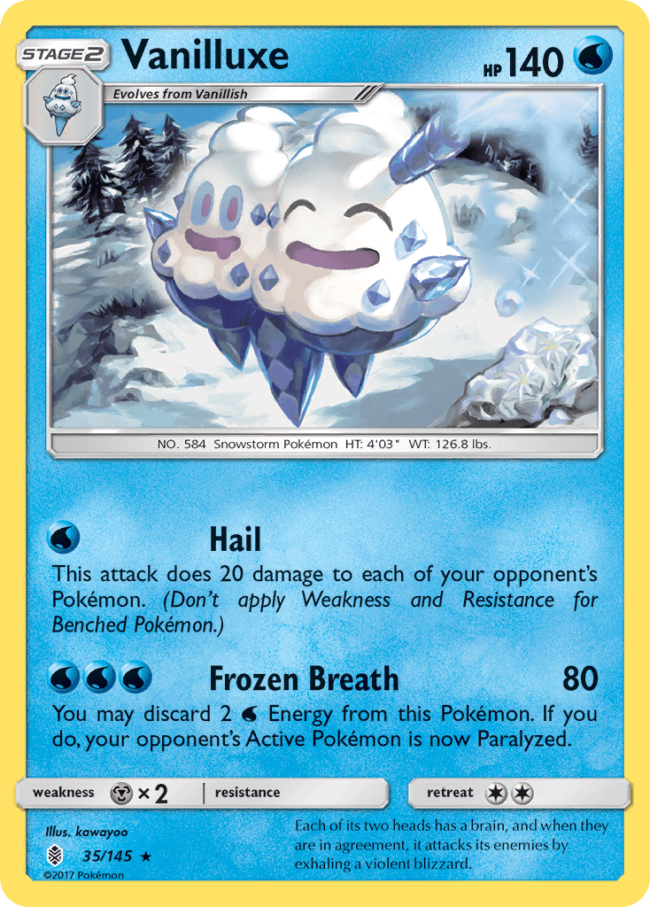Vanilluxe z edície Guardians Rising, karta č.35