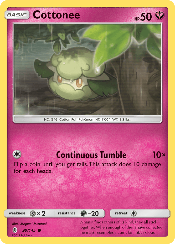 Cottonee z edície Guardians Rising, karta č.90