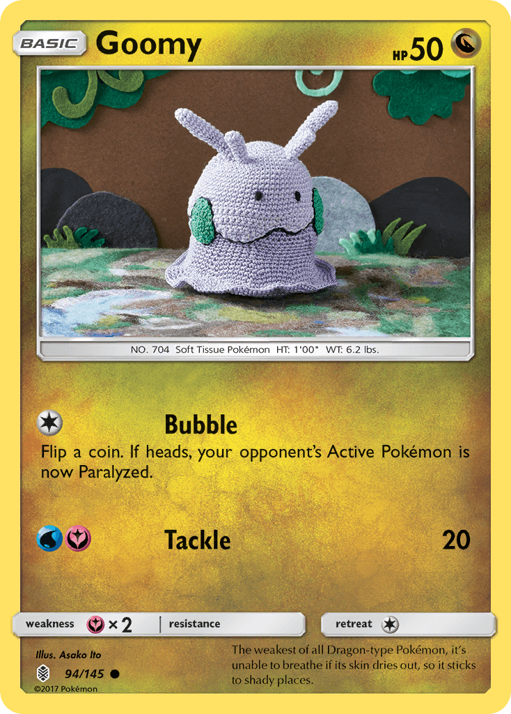 Goomy z edície Guardians Rising, karta č.94