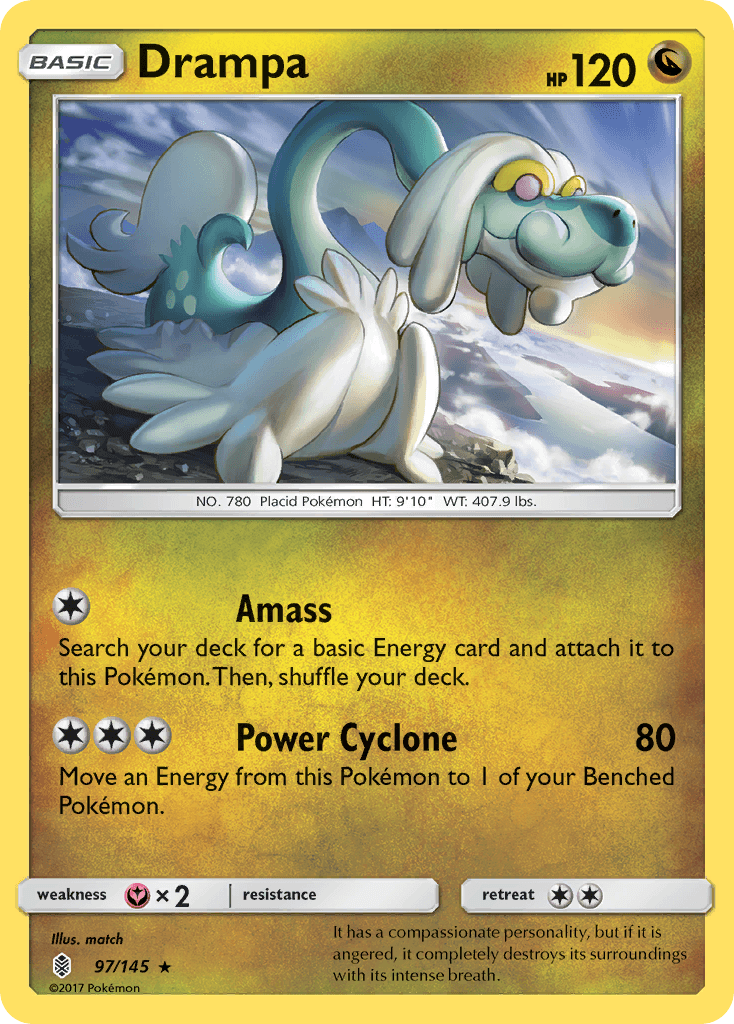 Drampa z edície Guardians Rising, karta č.97