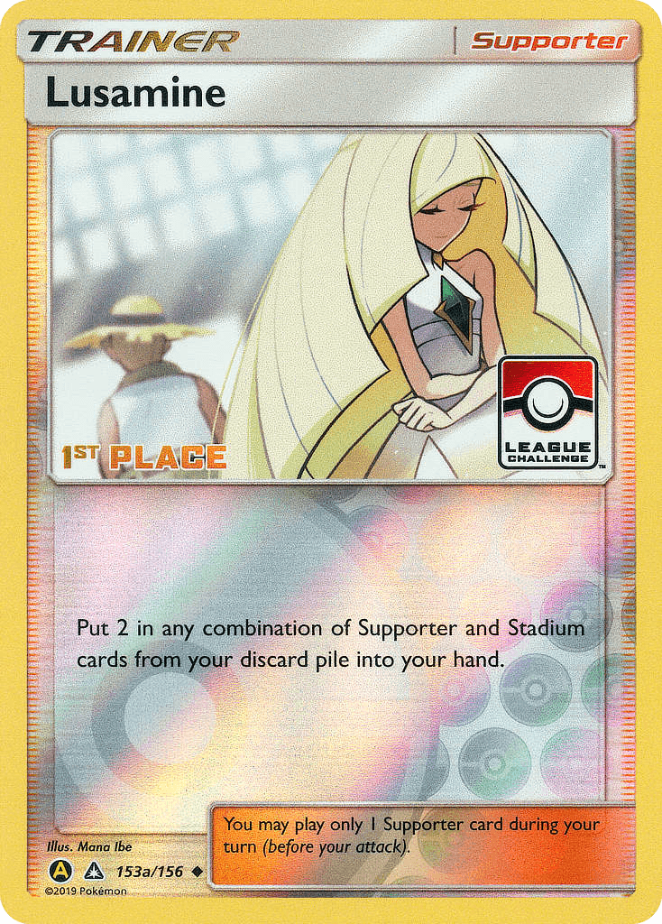 Lusamine z edície Ultra Prism, karta č.153a