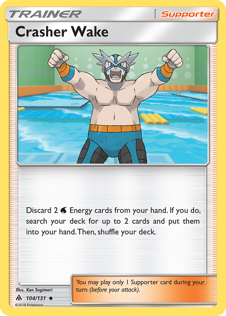 Crasher Wake z edície Forbidden Light, karta č.104