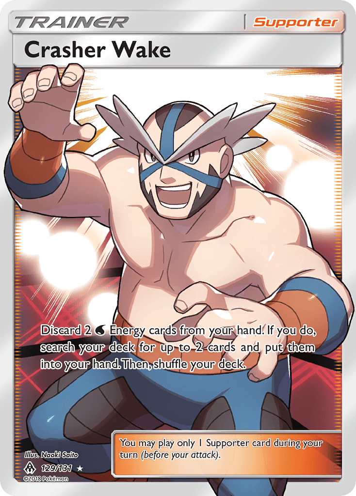 Crasher Wake z edície Forbidden Light, karta č.129