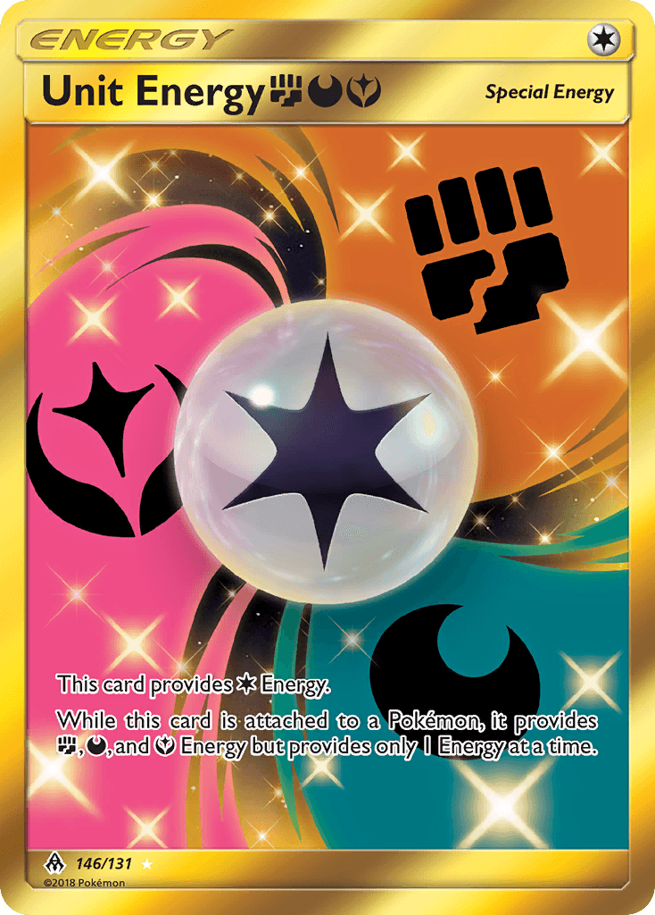Unit Energy FightingDarknessFairy z edície Forbidden Light, karta č.146