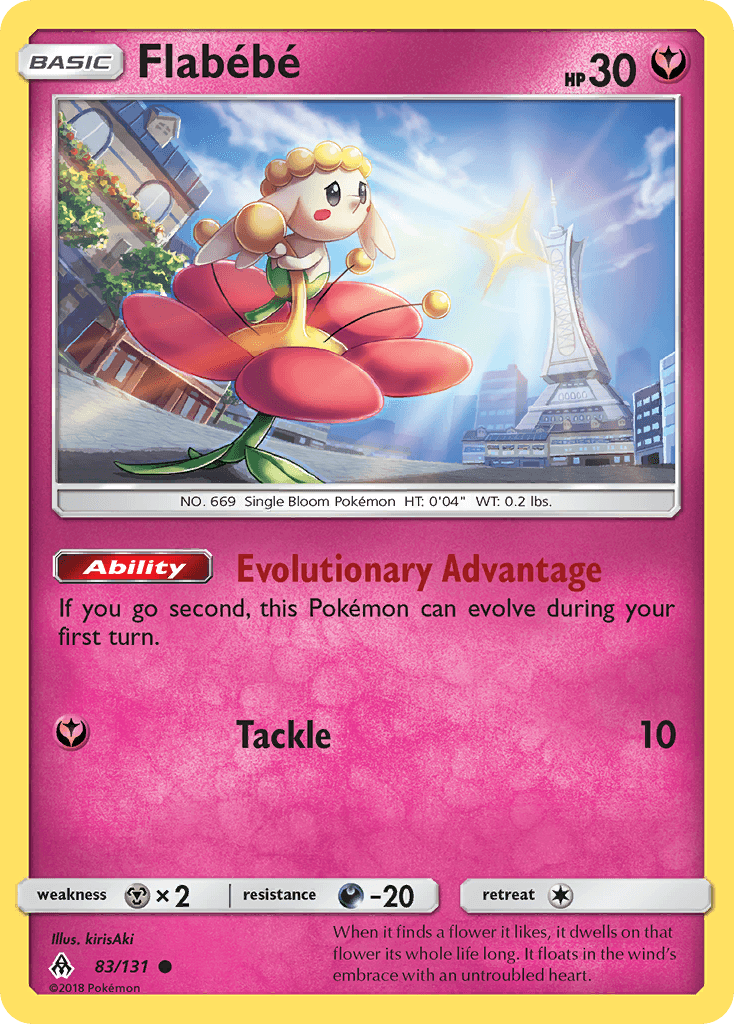 Flabébé z edície Forbidden Light, karta č.83