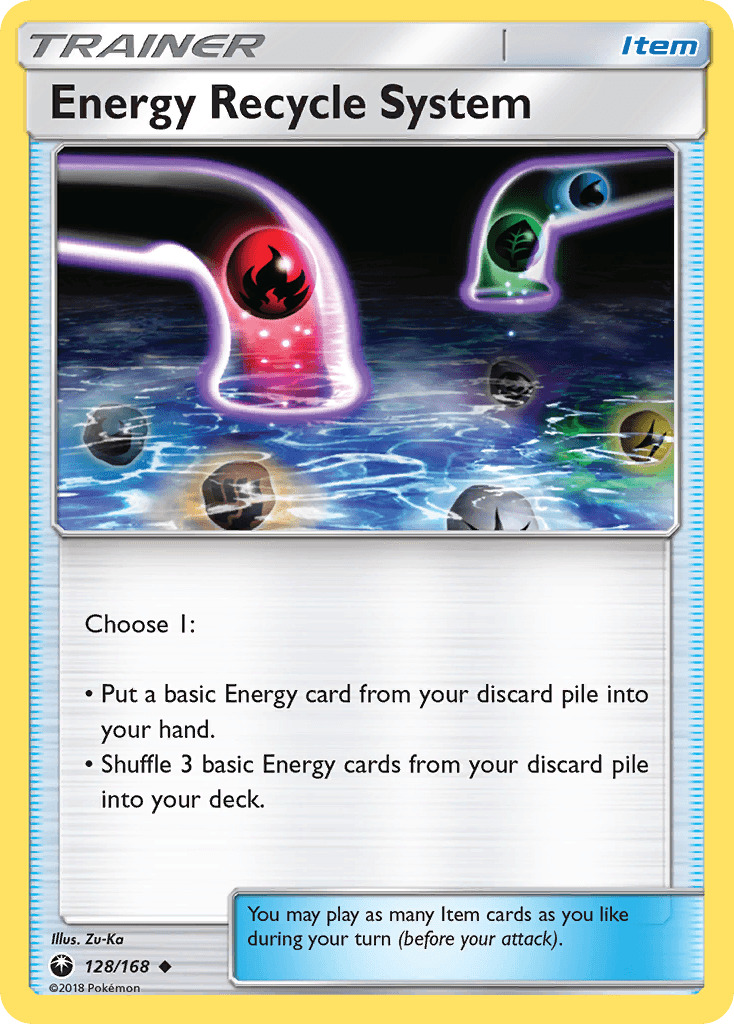 Energy Recycle System z edície Celestial Storm, karta č.128