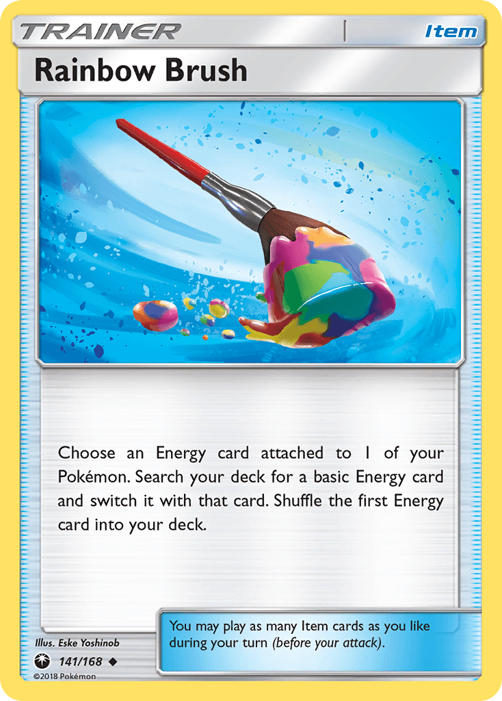 Rainbow Brush z edície Celestial Storm, karta č.141