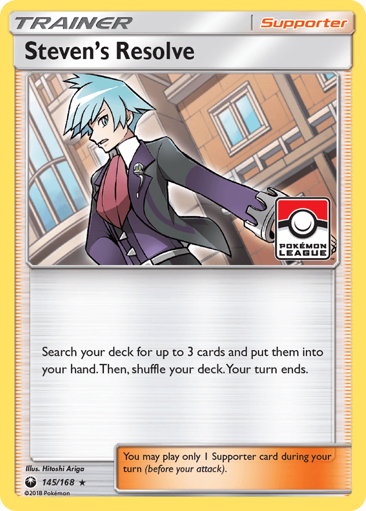 Steven's Resolve z edície Celestial Storm, karta č.145