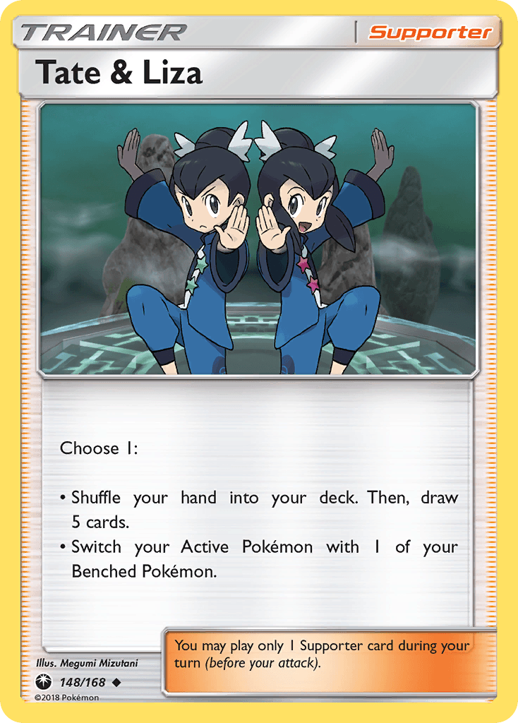 Tate & Liza z edície Celestial Storm, karta č.148