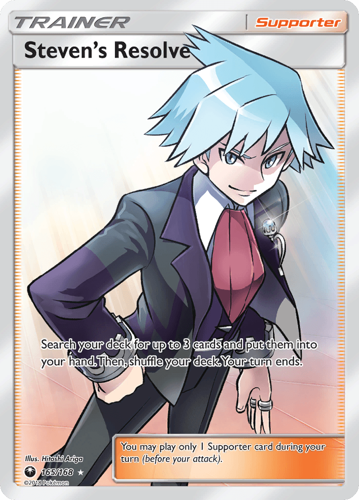 Steven's Resolve z edície Celestial Storm, karta č.165