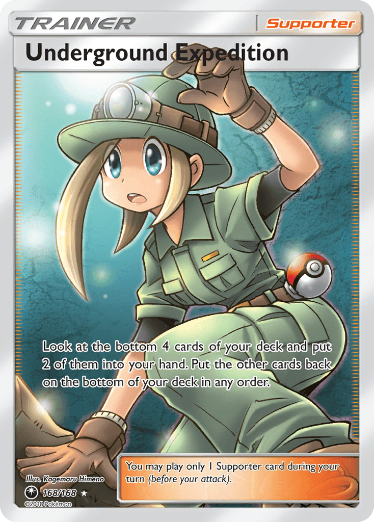 Underground Expedition z edície Celestial Storm, karta č.168