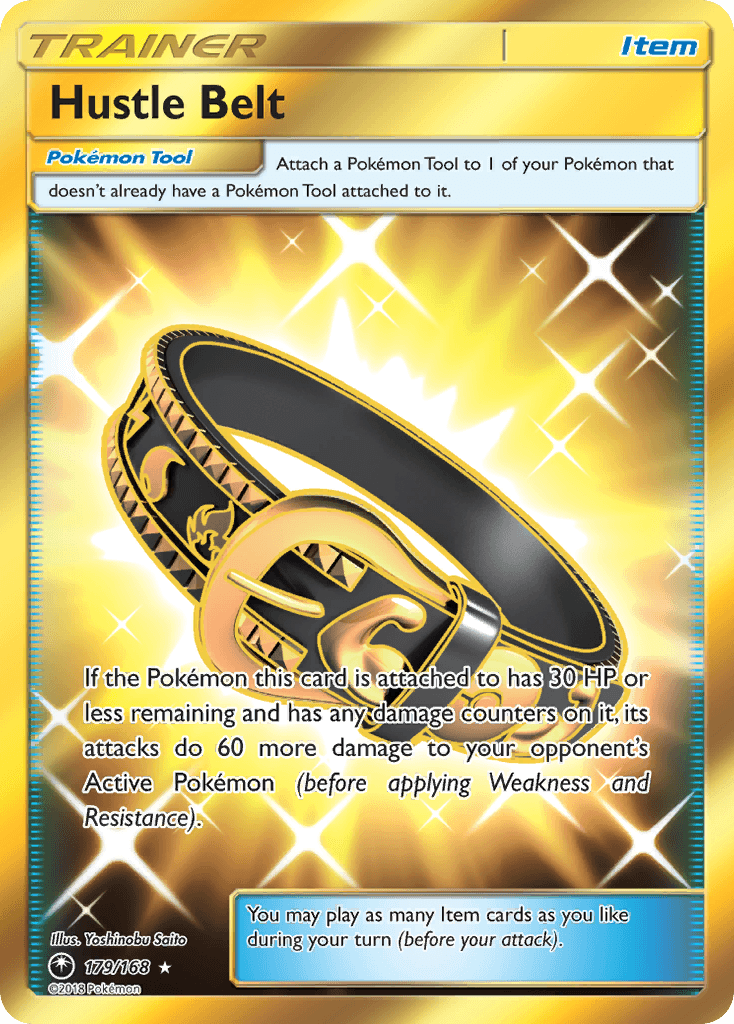 Hustle Belt z edície Celestial Storm, karta č.179