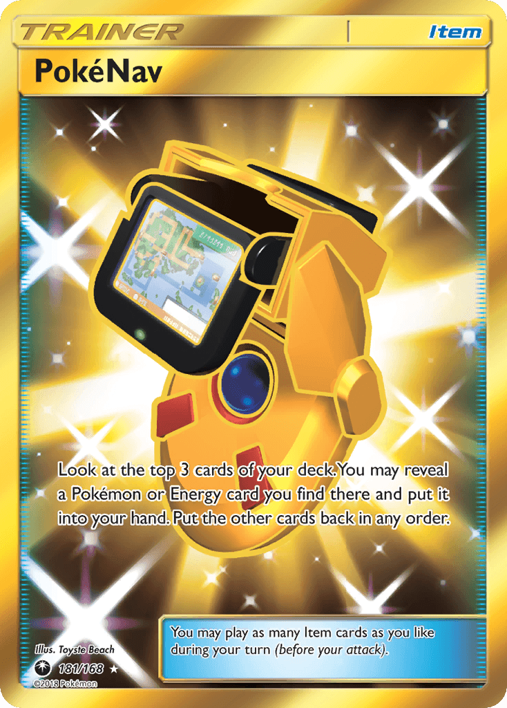PokéNav z edície Celestial Storm, karta č.181