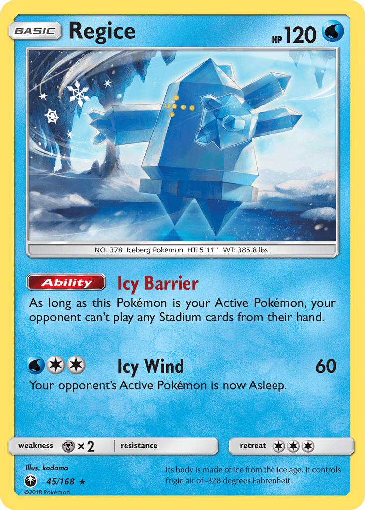 Regice z edície Celestial Storm, karta č.45