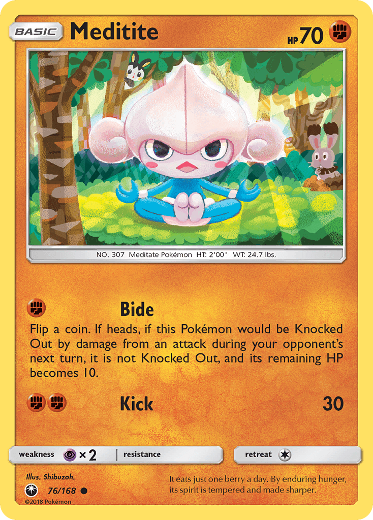 Meditite z edície Celestial Storm, karta č.76