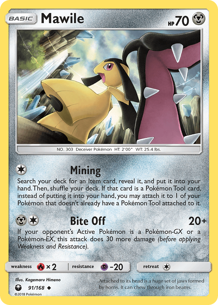 Mawile z edície Celestial Storm, karta č.91