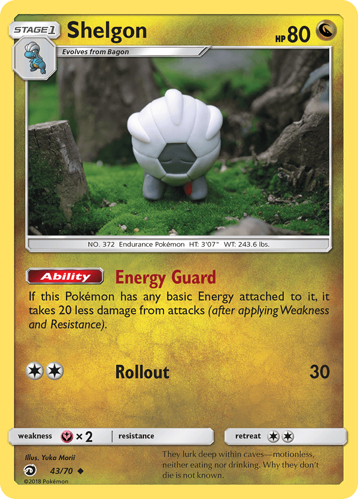 Shelgon z edície Dragon Majesty, karta č.43
