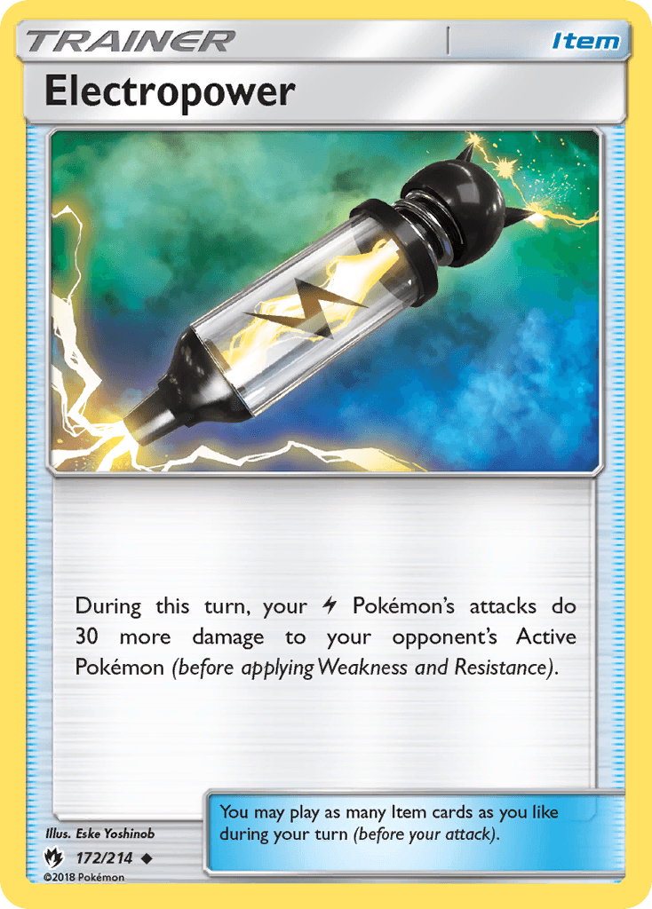 Electropower z edície Lost Thunder, karta č.172