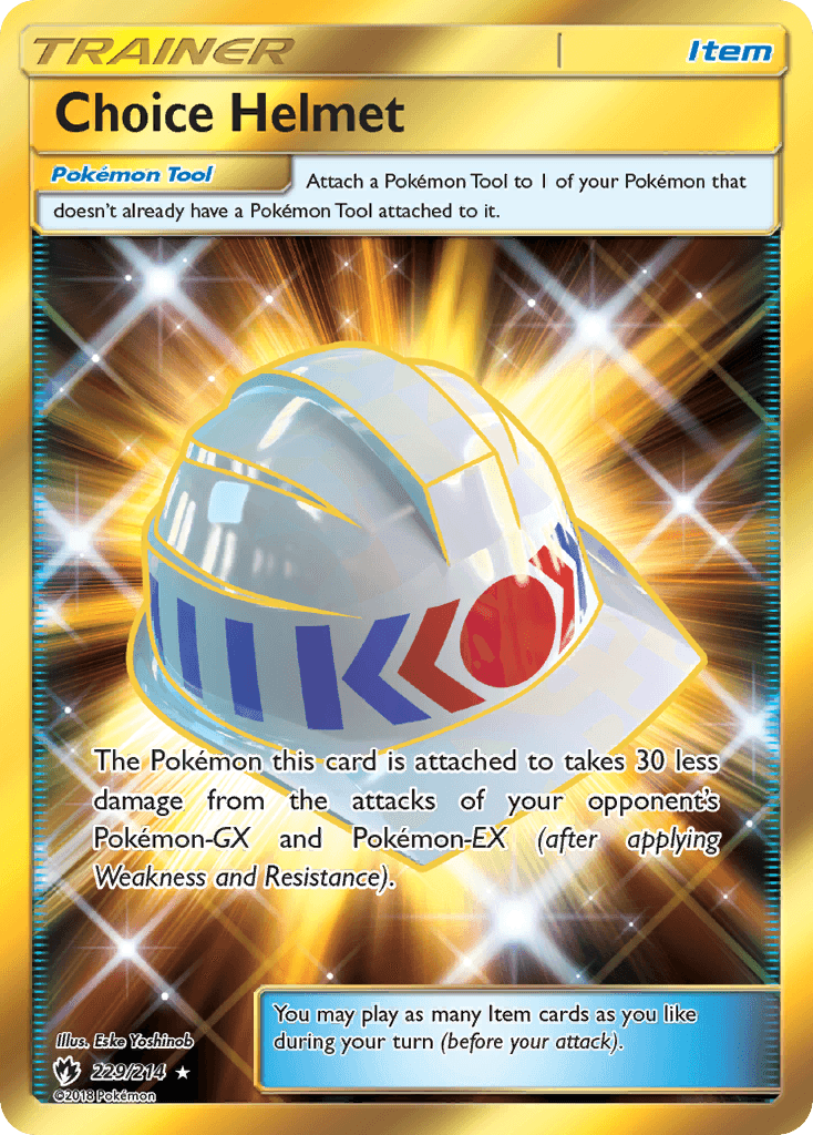 Choice Helmet z edície Lost Thunder, karta č.229