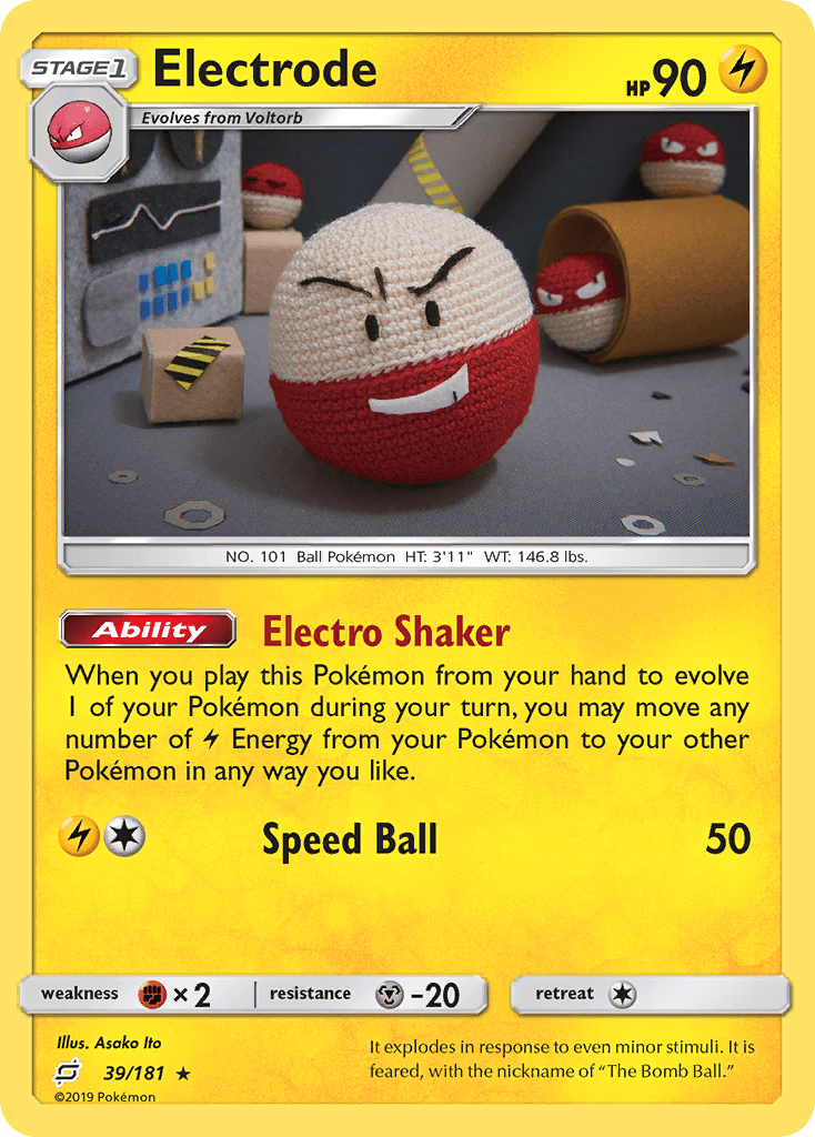 Electrode z edície Team Up, karta č.39