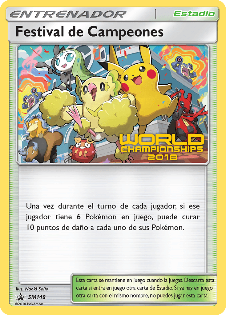 Champions Festival z edície SM Black Star Promos, karta č.SM148