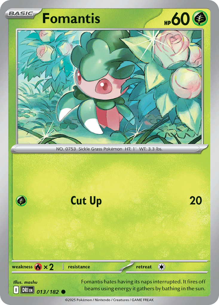 Fomantis z edície Destined Rivals, karta č.13