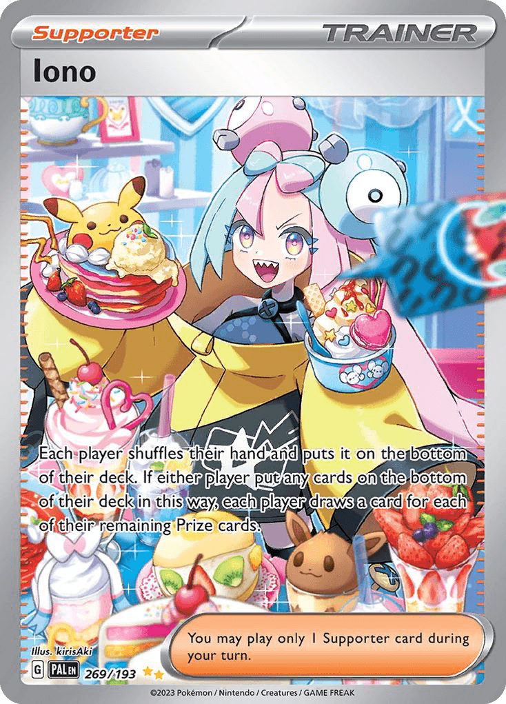 Iono z edície Paldea Evolved, karta č.269
