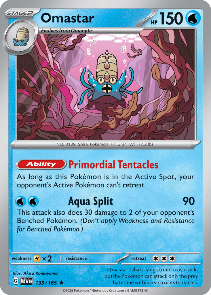 Omastar z edície 151, karta č.139