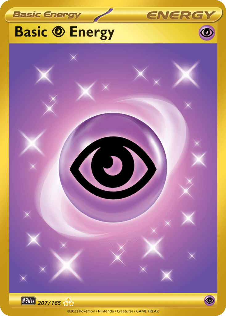 Basic Psychic Energy z edície 151, karta č.207