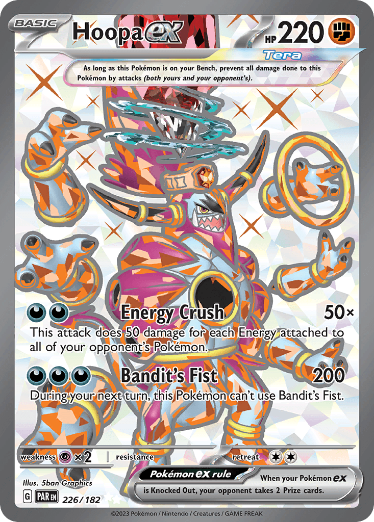 Hoopa ex z edície Paradox Rift, karta č.226