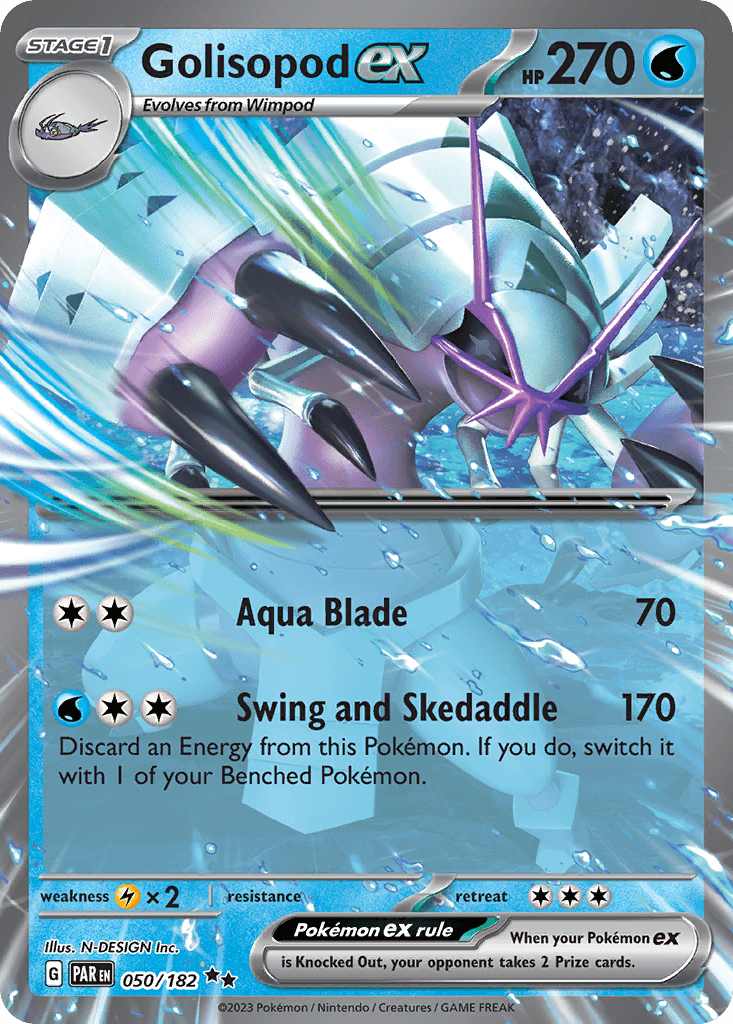 Golisopod ex z edície Paradox Rift, karta č.50