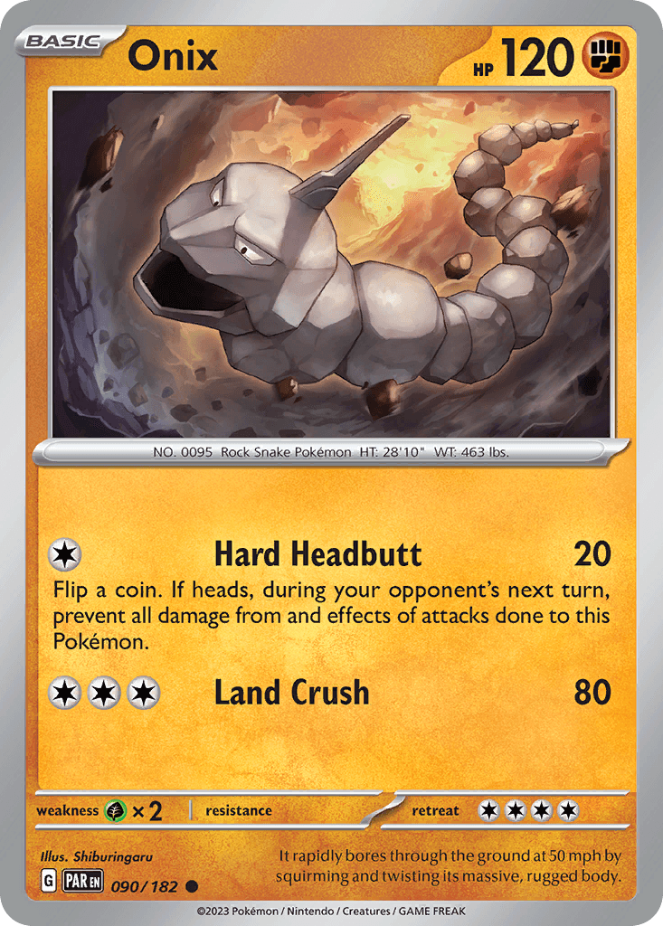 Onix z edície Paradox Rift, karta č.90