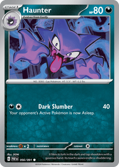 Haunter z edície Paldean Fates, karta č.56