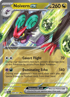 Noivern ex z edície Paldean Fates, karta č.69