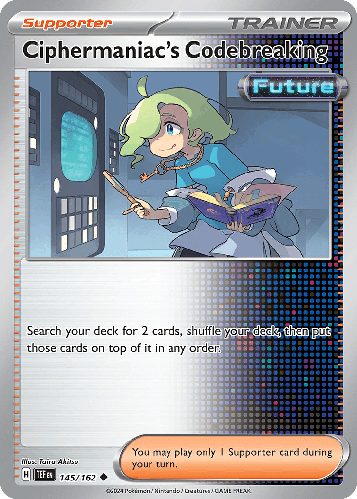 Ciphermaniac's Codebreaking z edície Temporal Forces, karta č.145