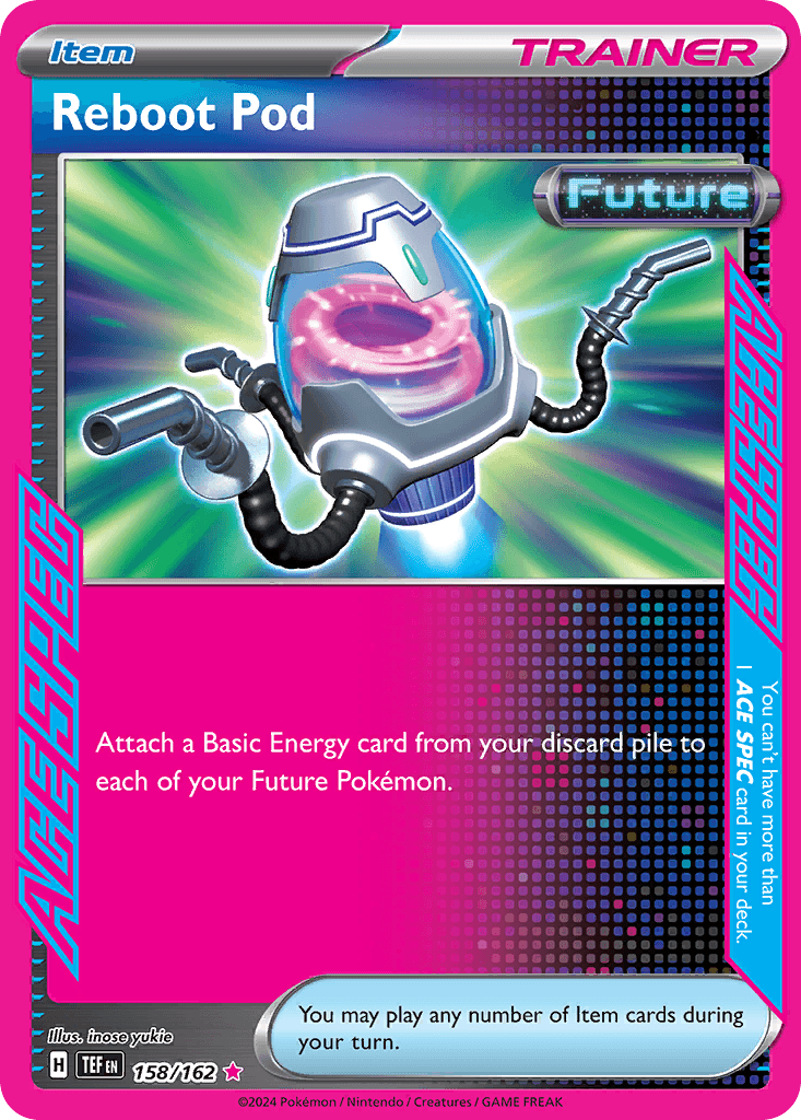 Reboot Pod z edície Temporal Forces, karta č.158