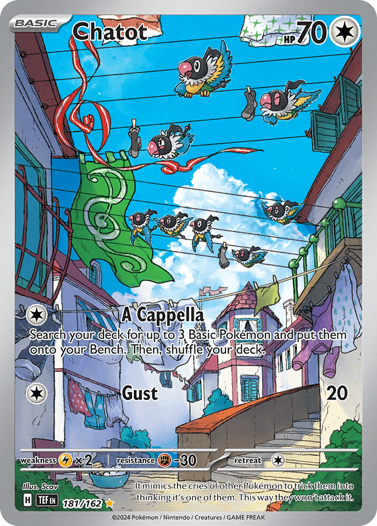Chatot z edície Temporal Forces, karta č.181