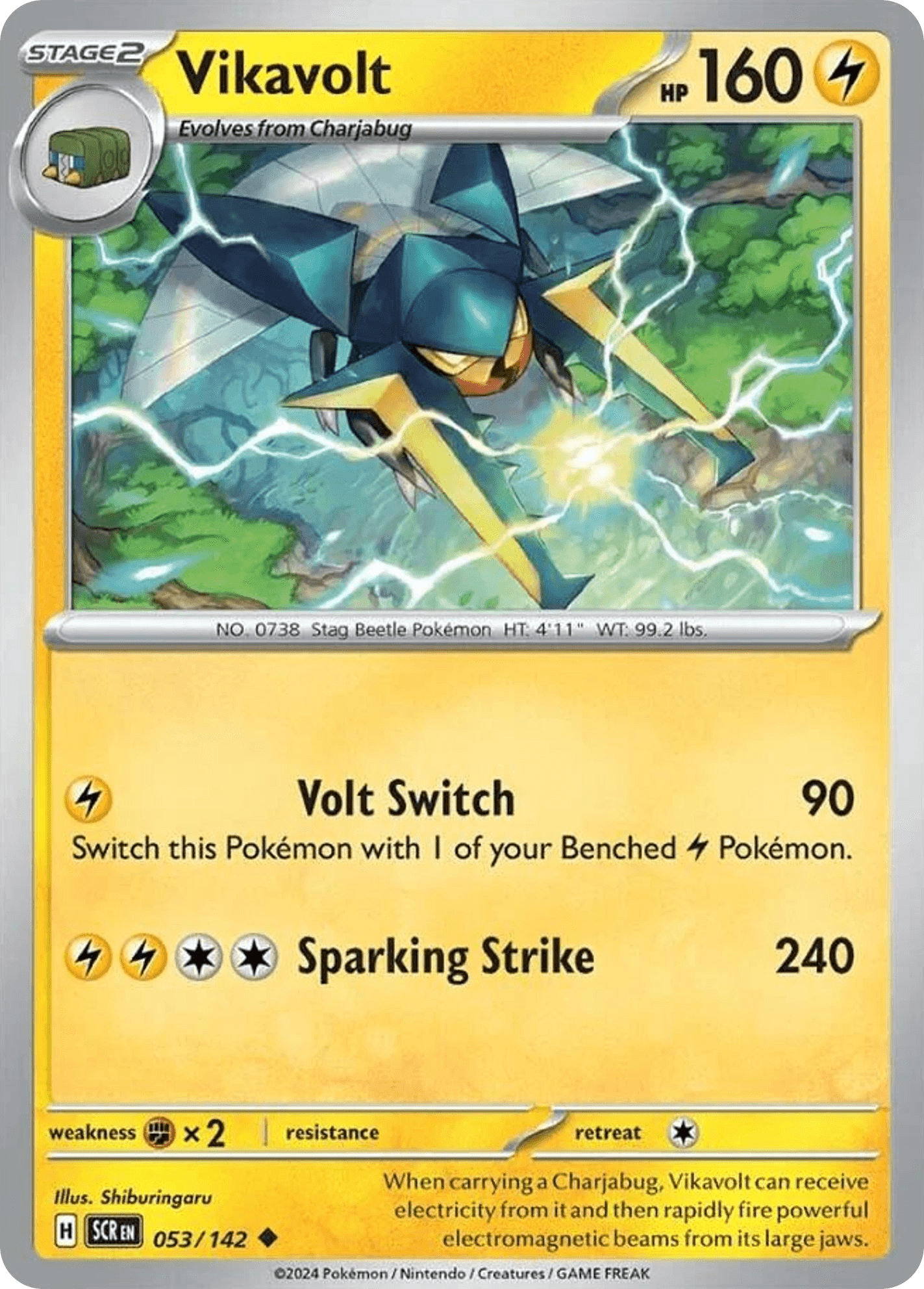Vikavolt z edície Stellar Crown, karta č.53