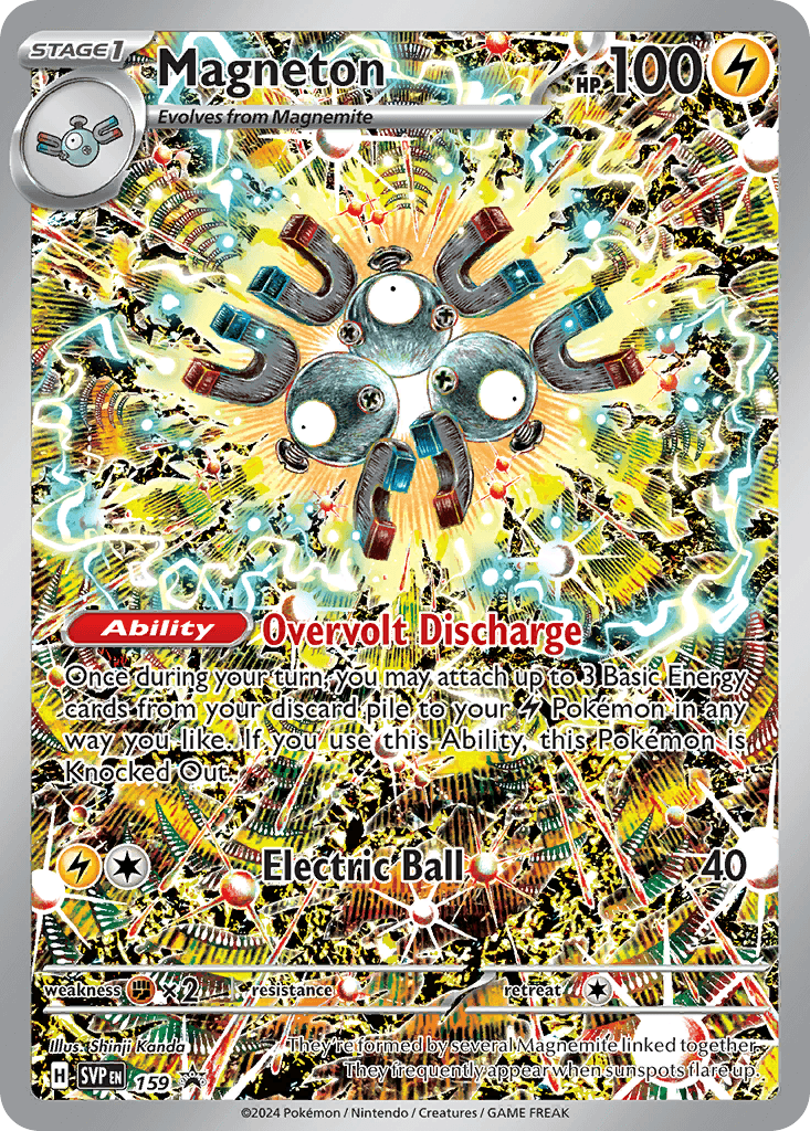 Magneton z edície Scarlet & Violet Black Star Promos, karta č.159
