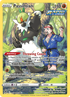 Passimian z edície Silver Tempest Trainer Gallery, karta č.TG08