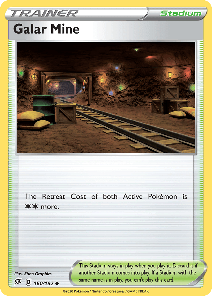 Galar Mine z edície Rebel Clash, karta č.160