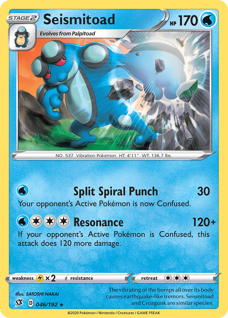 Seismitoad z edície Rebel Clash, karta č.46
